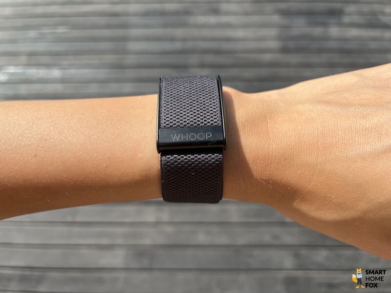 Whoop 4.0 on wrist